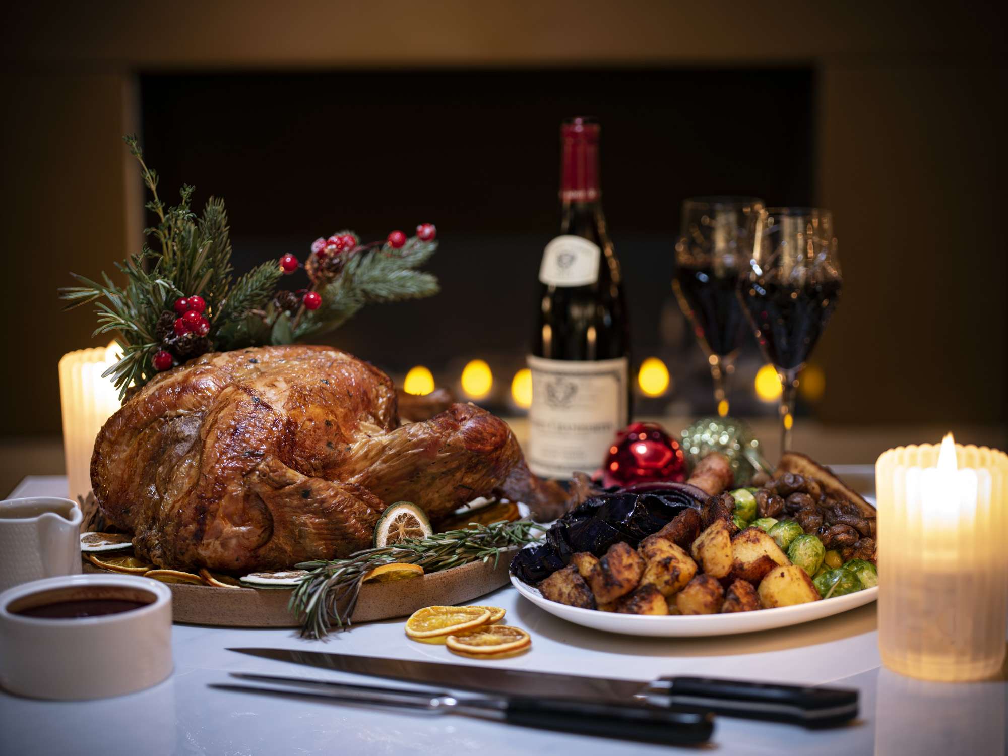 Thanksgiving at Island Grill in Royal Lancaster London