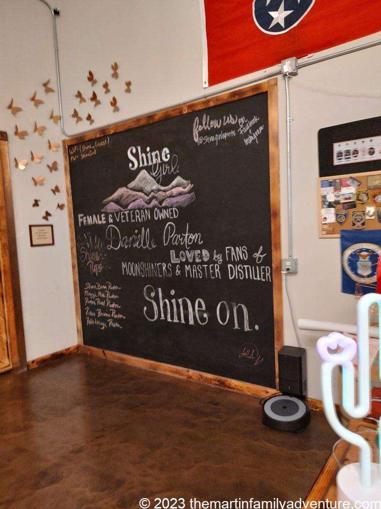 Shine Girl Chalkboard