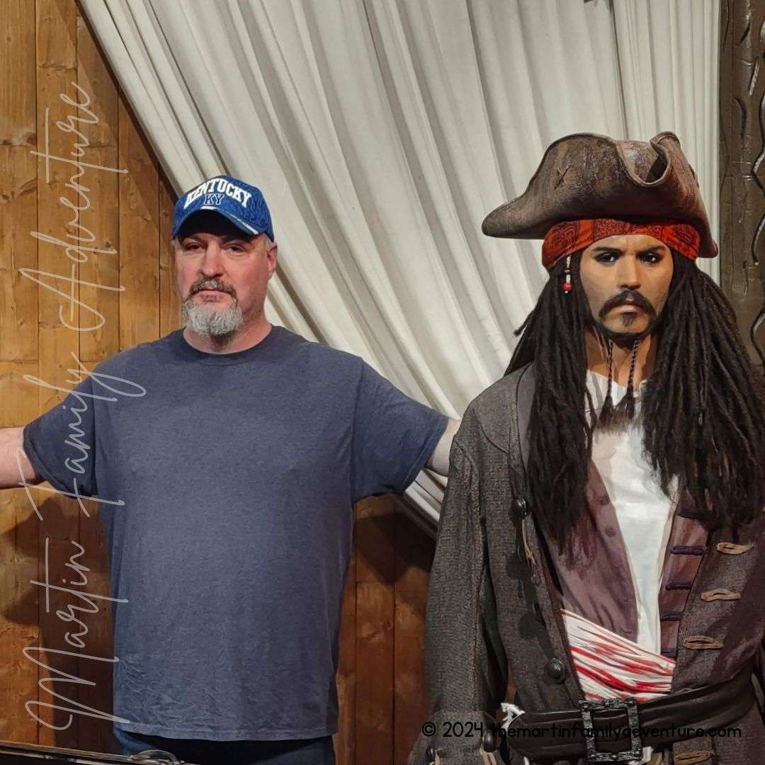 Clay And Jack Sparrow Hollywood Wax Museum