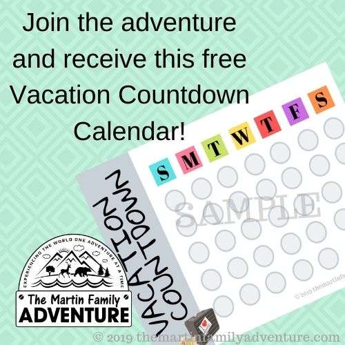 Free Vacation Calendar