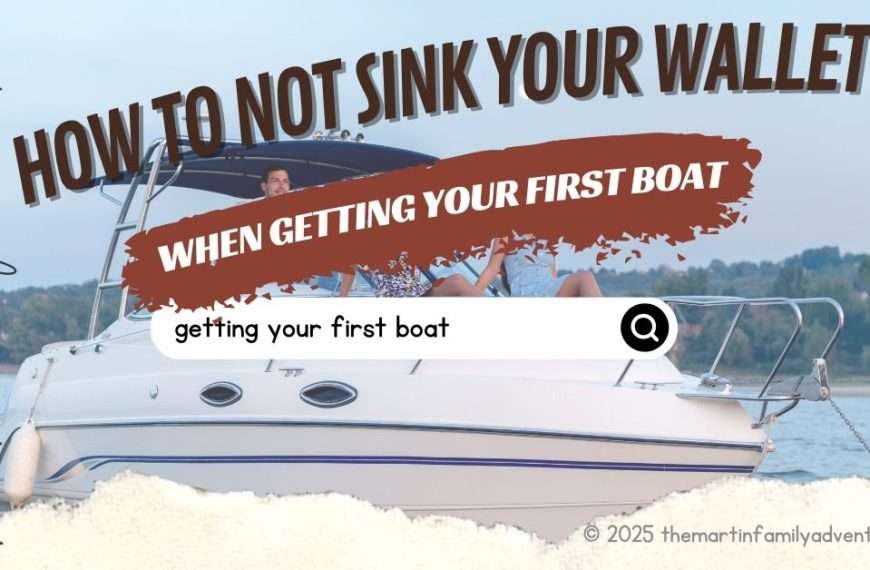 getting your first boat